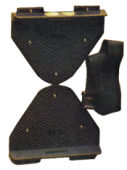 Allpa Plastic Mounting Tray For Battery Boxes And Fuel Tanks, Including Strap