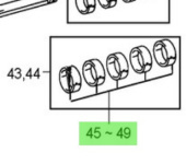 Nanni Diesel 970312135 - Mark 3 Crankshaft Bearing for T4 Series Engines