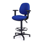 Hollex Steering Chair Delta I Fabric Blue