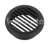 Webasto 1320709A - Air Outlet 90mm Black With Angled Louvre (ex. 9012285A)