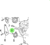 Nanni Diesel 970313609 - Straight Pin for Governor Setting and Throttle Control