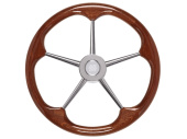 ULTRAFLEX V74/V75/V76 Mahogany Wooden Steering Wheel 400-500 mm