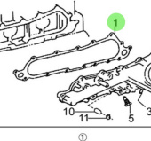 Nanni Diesel 970312206 - Gasket for Oil Filter Assemblies and Gasket Kits