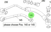 Steyr 2180891-0 - Fuel Hose Assembly for Steyr SE Marine Engines