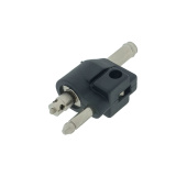 Nuova Rade 43314 - Yamaha Male Tank Connector with 8.5mm Barb for Marine Fuel Lines