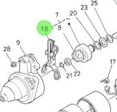 Nanni Diesel 970313360 - Starter Motor Lever for N3 and N4 Engines