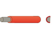 Oceanflex Tinned Copper Battery/Welding Cable Red 16 mm² 30 m