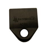 Bainbridge A068BK - Cover Eyelets Sew-On Black (100 pcs)