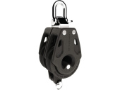 Lewmar 29901425BK - Control Block Double With Becket 40mm