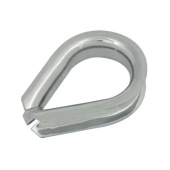Belship 780112 - Stainless Steel Heavy Duty Thimble 12mm (10 pcs)