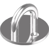 WASI M8353-2-A - Round Eye Plates, Stamped, Welded
Type A, D= 33 mm (10 pcs)