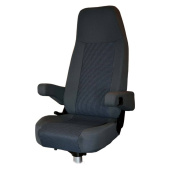 Helmsman's Seat Haydn Synthetic Leather Black Without Base