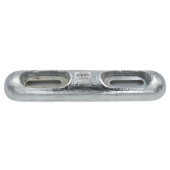 E. Polipodio ZX020 Zinc Anode for Fairline Hulls & Transoms 320x65x35 mm, 2.4 kg