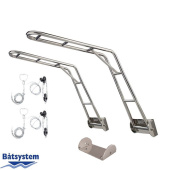 Båtsystem DV32KIT - Davit Set for Straight Transom, Including Blocks