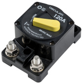 Osculati Surface Mount Watertight Marine Circuit Breakers for Windlass & Bow Thruster (50–200A)