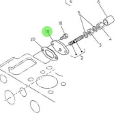 Nanni Diesel 970302930 - Regulator Adjustment Cover for 5.250TDI and 5.280HE Engines