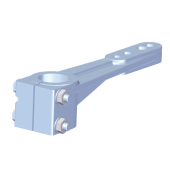Allpa Aluminum Rudder Arm For Rudder Stock, Ø40mm