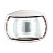 Hella Marine 2LT 980 520-511 - 2 NM NaviLED Stern Navigation Lamp, White Shroud - Clear Lens (120mm Cable)