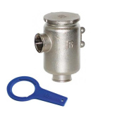 Guidi Water Filter 1" Type 1 Nickel-Plated Brass