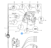 Vetus VD40146 - Oil Pressure Sensor/Transmitter for DTE Series