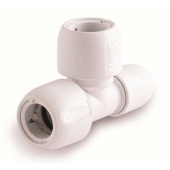 Hep2O Reducer T-Piece with 3x Insert - ø22 x ø22 x ø15 mm