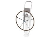 Lewmar 89700269 - Commodore Steering Wheels With Hide Cover 5-spoke dia. 1016 mm, 40"
