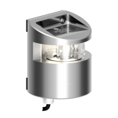 Lopolight 300-037-CD - Navigation Light 5NM 225° White, Masthead, Silver Anodized