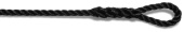 U-Rope 3-Strand Polypropylene Fender Line with 10 cm Spliced Eye, Sold in Pairs
