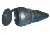 Connector Plug M.R.A. Rubber