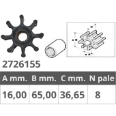 Finnord Jabsco Impeller 11979-0001