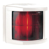 Hella Marine 2LT-002-984-381 - Red Position Light 2984 Port Lamp - White