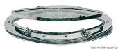 Osculati 19.695.00 - Elliptic Chromed Brass Porthole 240 x 510 mm