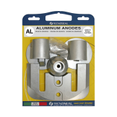 Tecnoseal KITBRAVOIII-04/AL - Mercury Anode Kit Bravo III - 2004 To Present