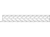 Talamex Whipping Twine Wax White 1 mm 500 m