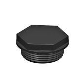TruDesign Aquavalve Plug – 1½", Black