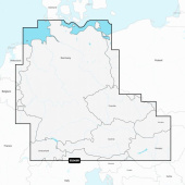 Navionics NAEU060R - Navionics+ SD/MSD Germany, Lakes and Rivers