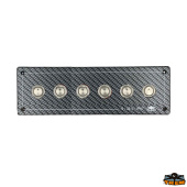 Trem L0680506 - Horizontal Electrical Panel With Prewired Circuit Breaker 1 Button 5 Switches