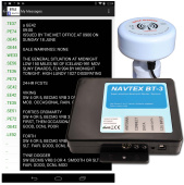 NASA Navtex BT-3 Black Box with Antenna (H Vector)