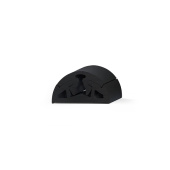 Tessilmare Bino 40 PVC Fender Profile - 40mm - 24m - Black