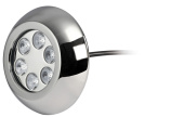 Osculati 13.294.01 - Underwater Light with 6x3W White LEDs With Screws