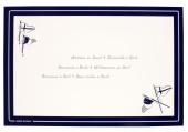 Marine Business Welcome On Board Placemat Set (6 pcs.)