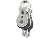 Ronstan RF15212 Series 15 Ball Bearing Double Block with Becket and Loop Top