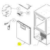  Stainless Steel Door For OCX2 Icemaker