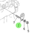 Nanni Diesel 95310599A - Cylinder Head Hook for N4.60 and 4.200TD Engines
