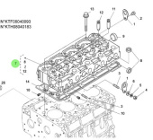 Nanni Diesel 970312981 - Complete Cylinder Head for N4 Series Engines