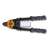 Beta 017400330 - Compact Heavy-Duty Riveting Pliers With Interchangeable Nozzles