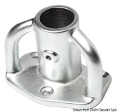 Osculati Anodized Aluminium Stanchion Base
