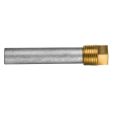 Tecnoseal 02023T - Caterpillar Pencil Anode Ø 16 L.76 Complete With Brass Plug Th. 1/2''bspt