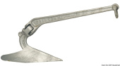 Osculati 01.147.11 - LEWMAR CQR Galvanized Steel Anchor 11 kg