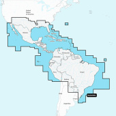 Navionics SA004L - MSD/NAV+ Large Mexico, Caribbean to Brazil